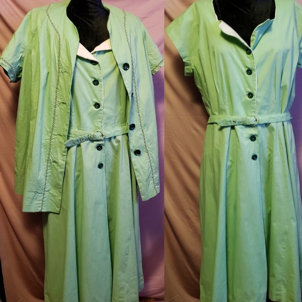 EUC Super rare plus size 1950s leisure set